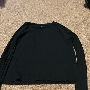 Forever 21 black long sleeve tee